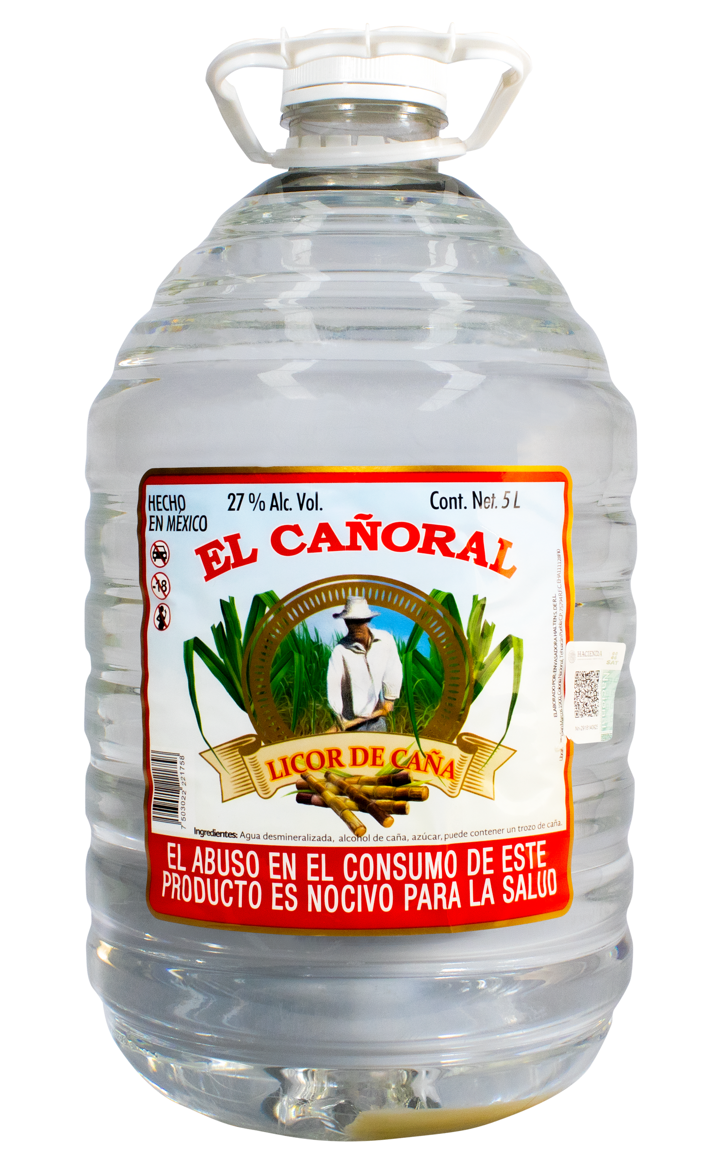 LICOR DE CAÑA 27% ALC VOL | EL CAÑORAL