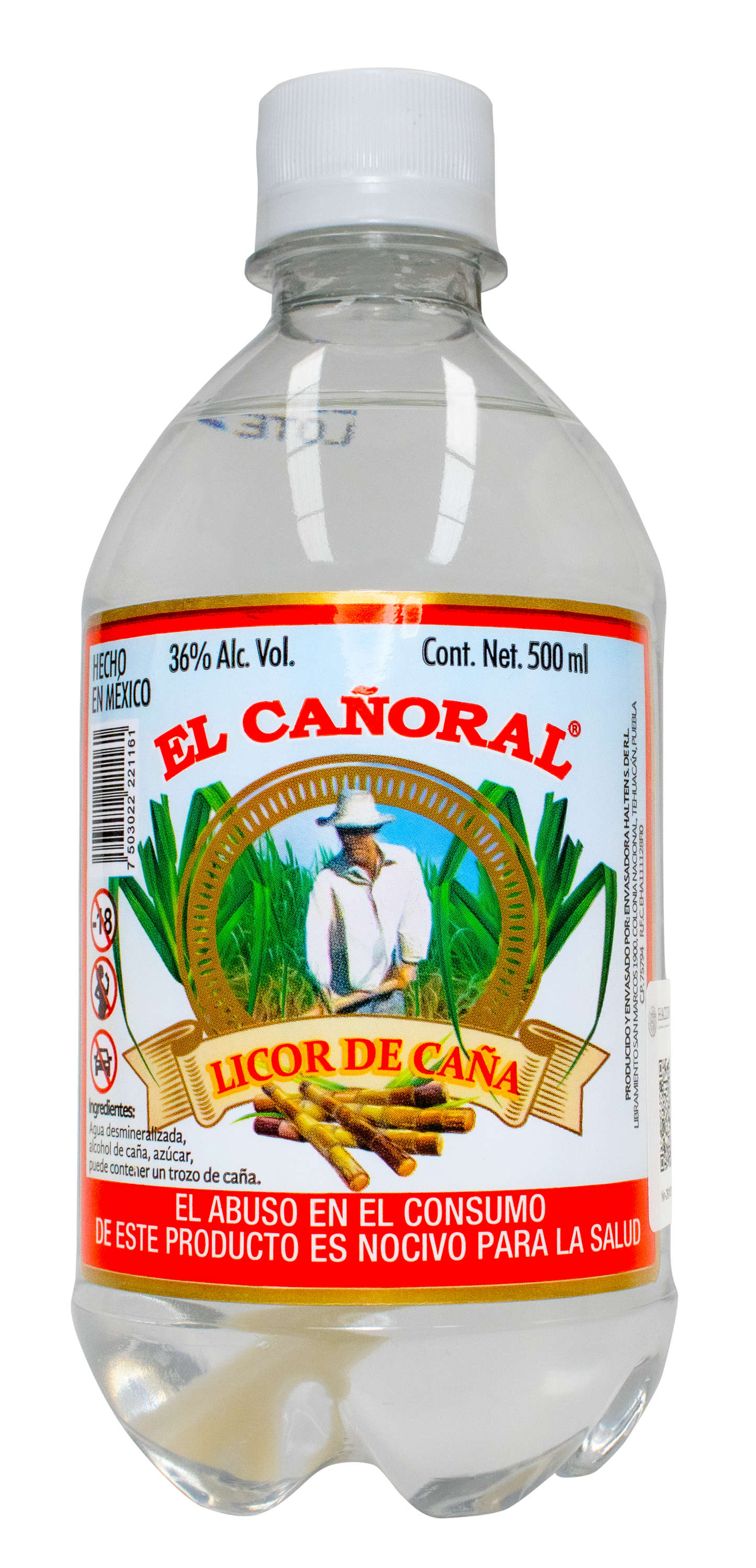 LICOR DE CAÑA 36% ALC VOL | EL CAÑORAL