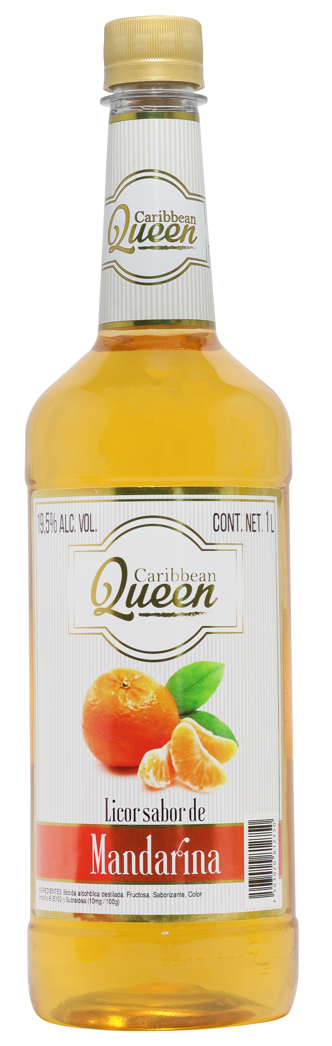 LICOR SABOR DE MANDARINA 19.5% ALC VOL