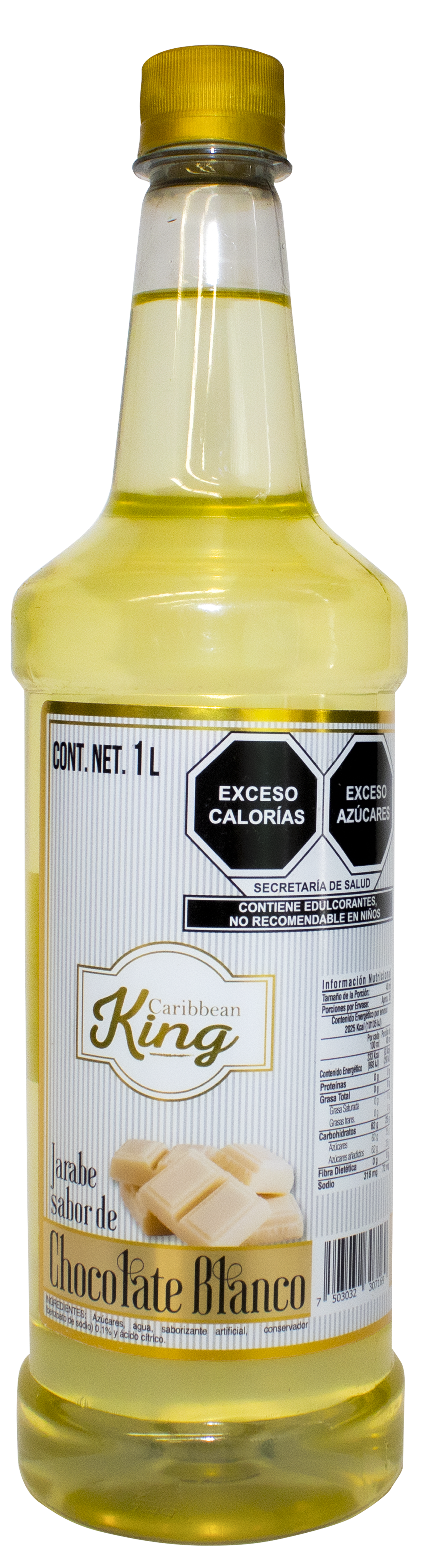 JARABE SABOR CHOCOLATE BLANCO