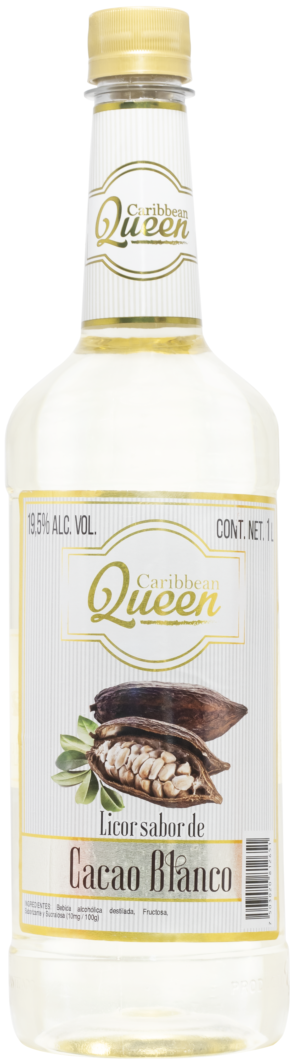 LICOR SABOR DE CACAO BLANCO 19.5% ALC VOL