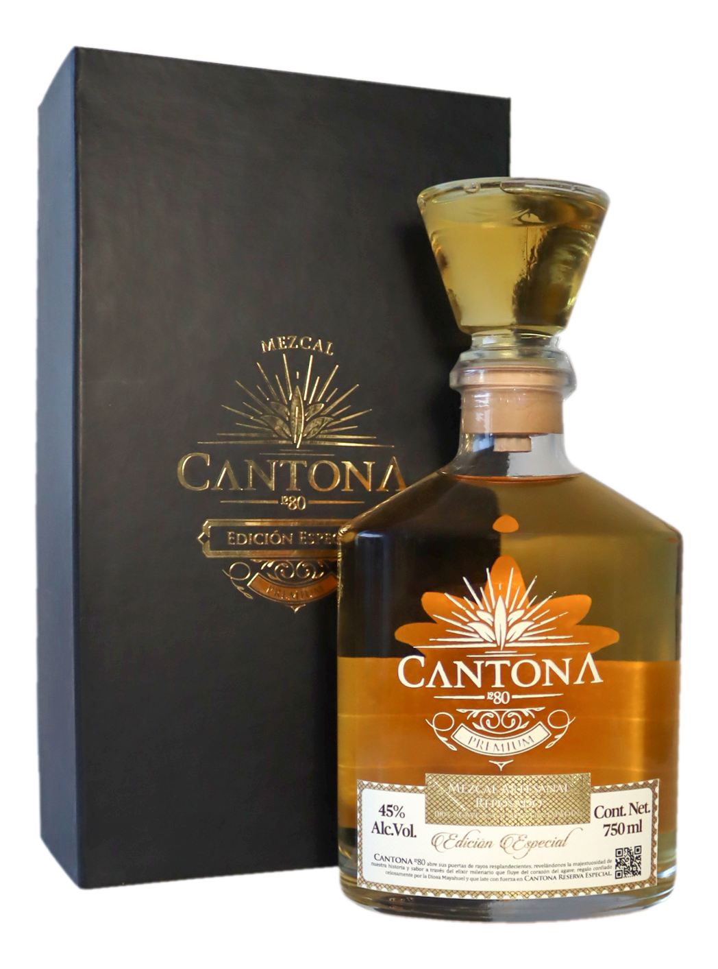 MEZCAL REPOSADO EDICIÓN ESPECIAL 45% ALC VOL | CANTONA 1980