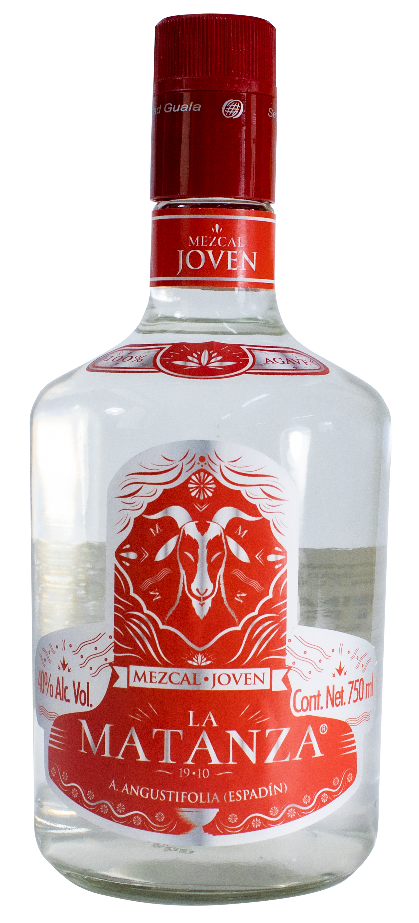 MEZCAL JOVEN ESPADÍN 40% ALC VOL | LA MATANZA 1910