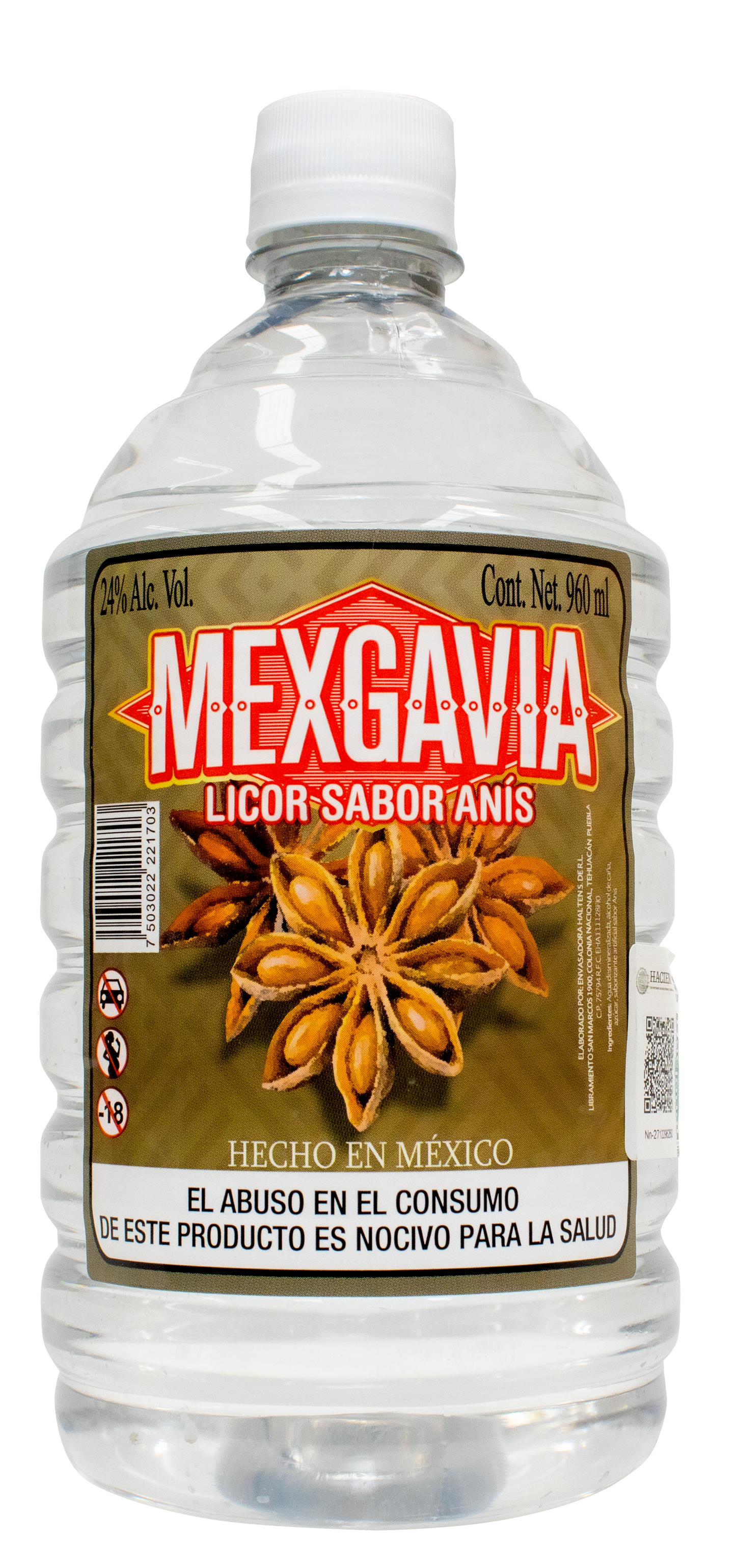 LICOR SABOR DE ANIS 24% ALC VOL