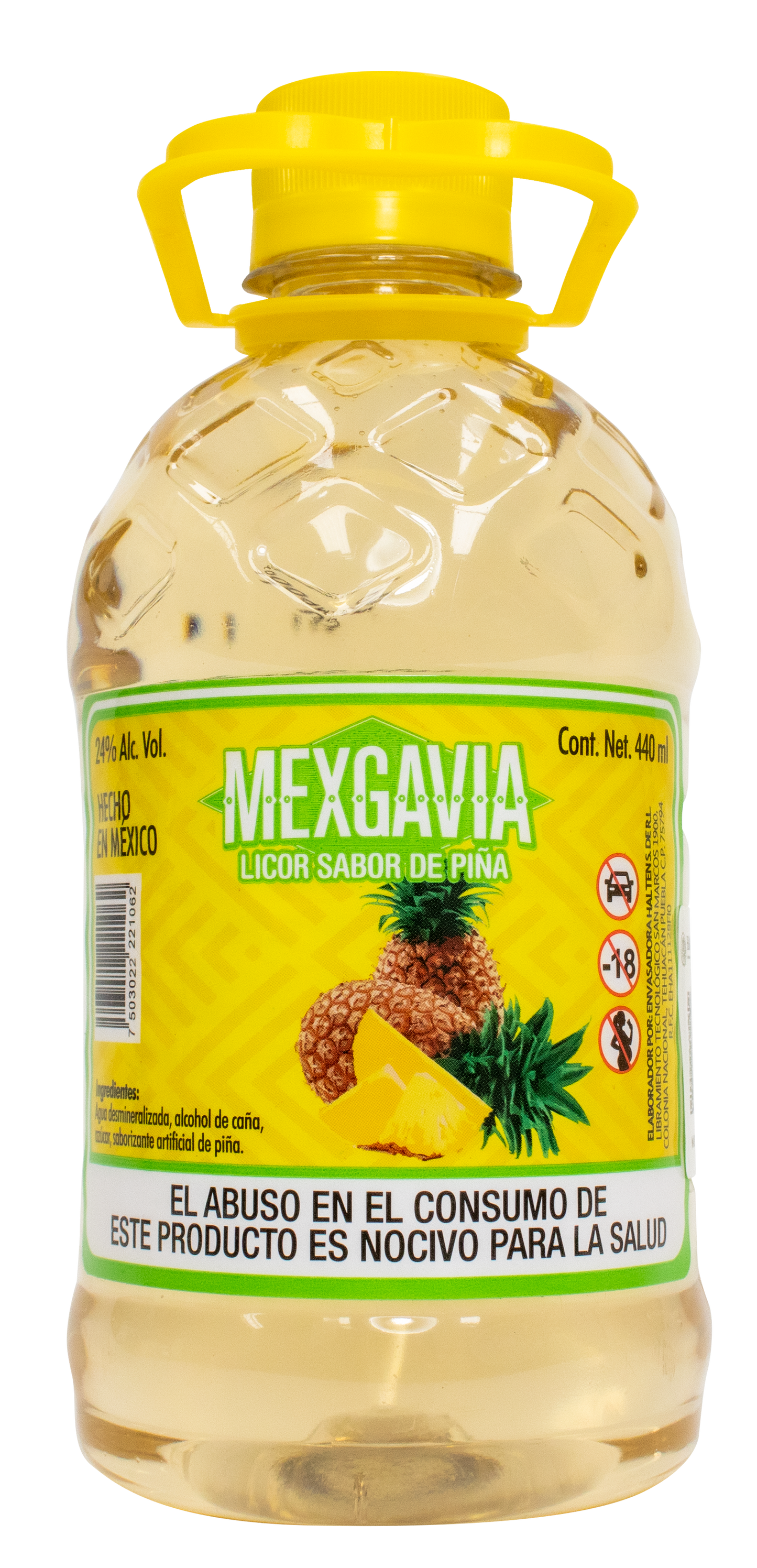 LICOR SABOR DE PIÑA 24% ALC VOL