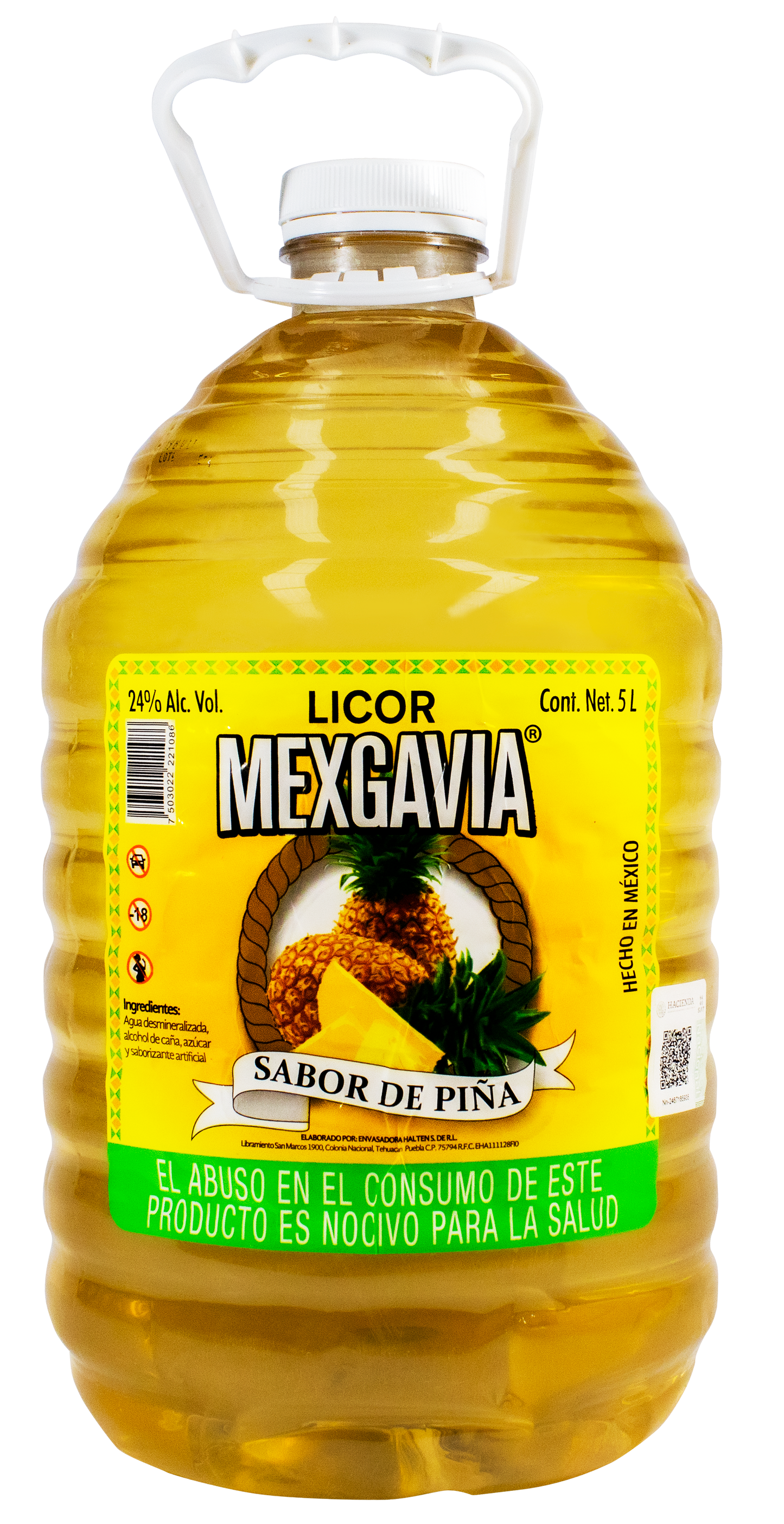 LICOR SABOR DE PIÑA 24% ALC VOL