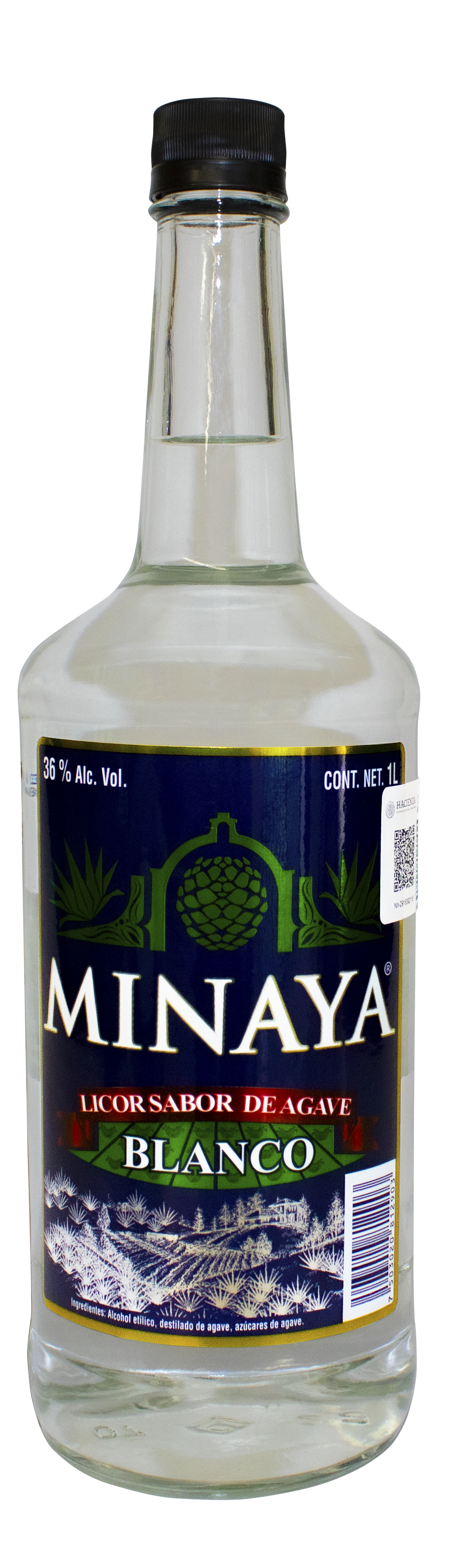 LICOR DE AGAVE BLANCO 36% ALC VOL