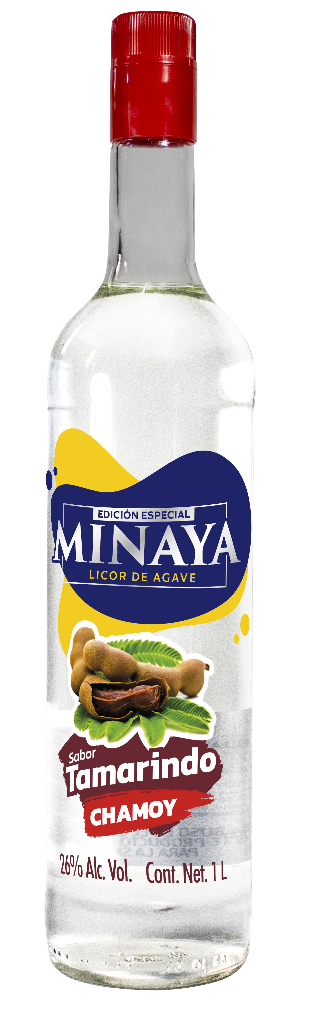 LICOR DE AGAVE SABOR TAMARINDO CHAMOY 26% ALC VOL