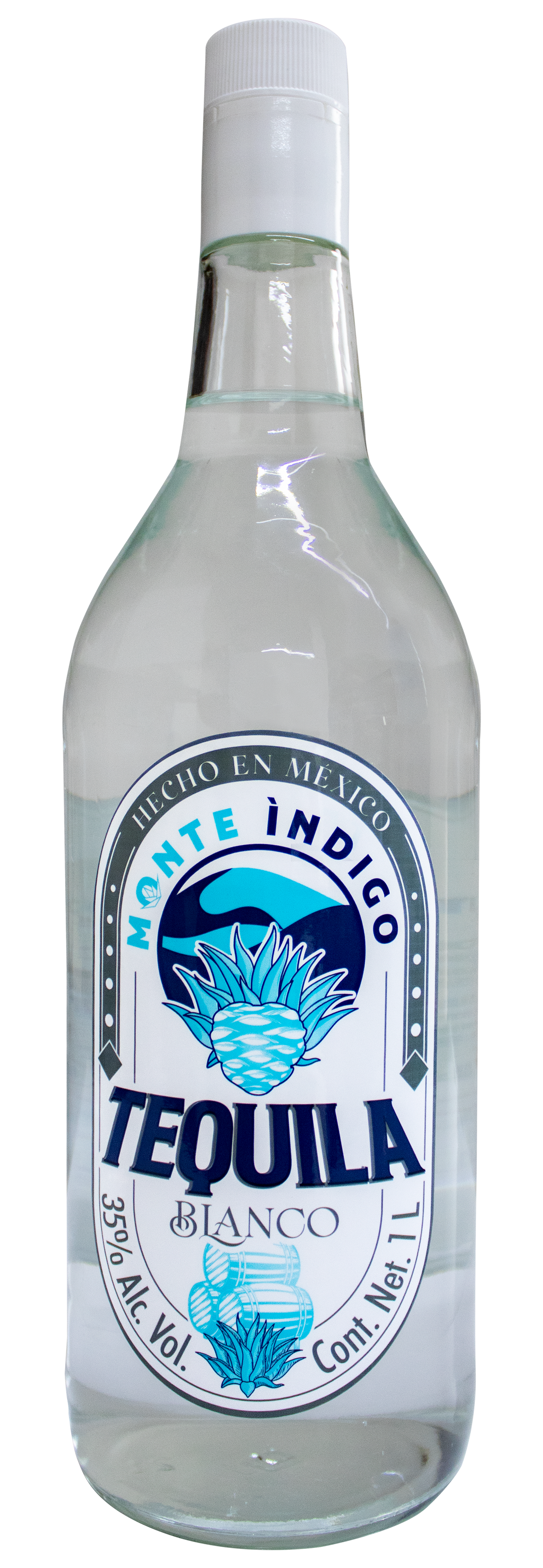 TEQUILA BLANCO CON 35% ALC VOL | MONTE ÍNDIGO