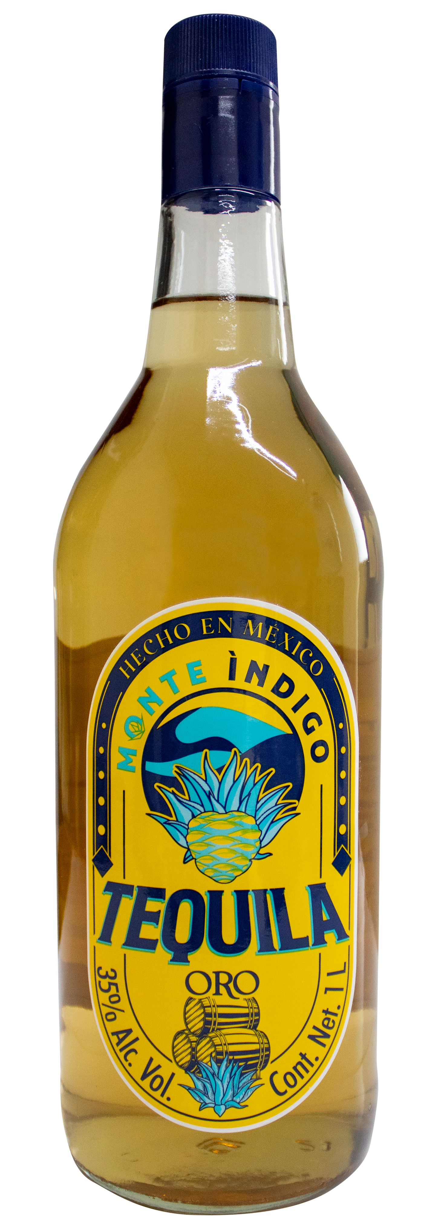 TEQUILA ORO CON 35% ALC VOL | MONTE ÍNDIGO