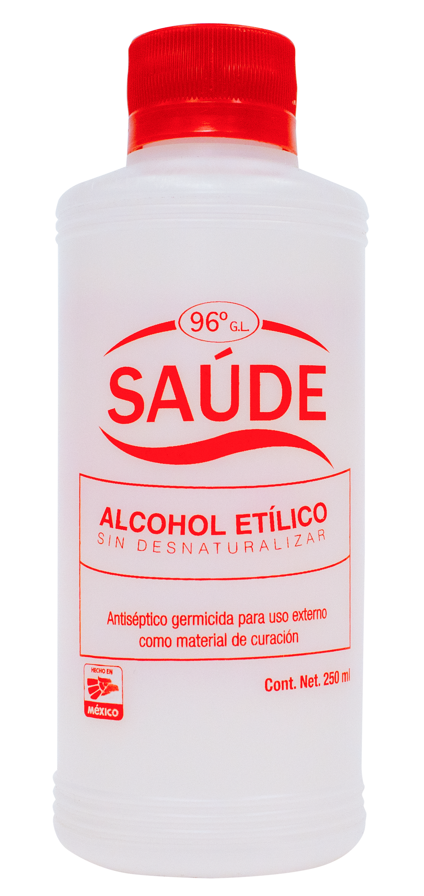 ALCOHOL ETÍLICO SIN DESNATURALIZAR 96°