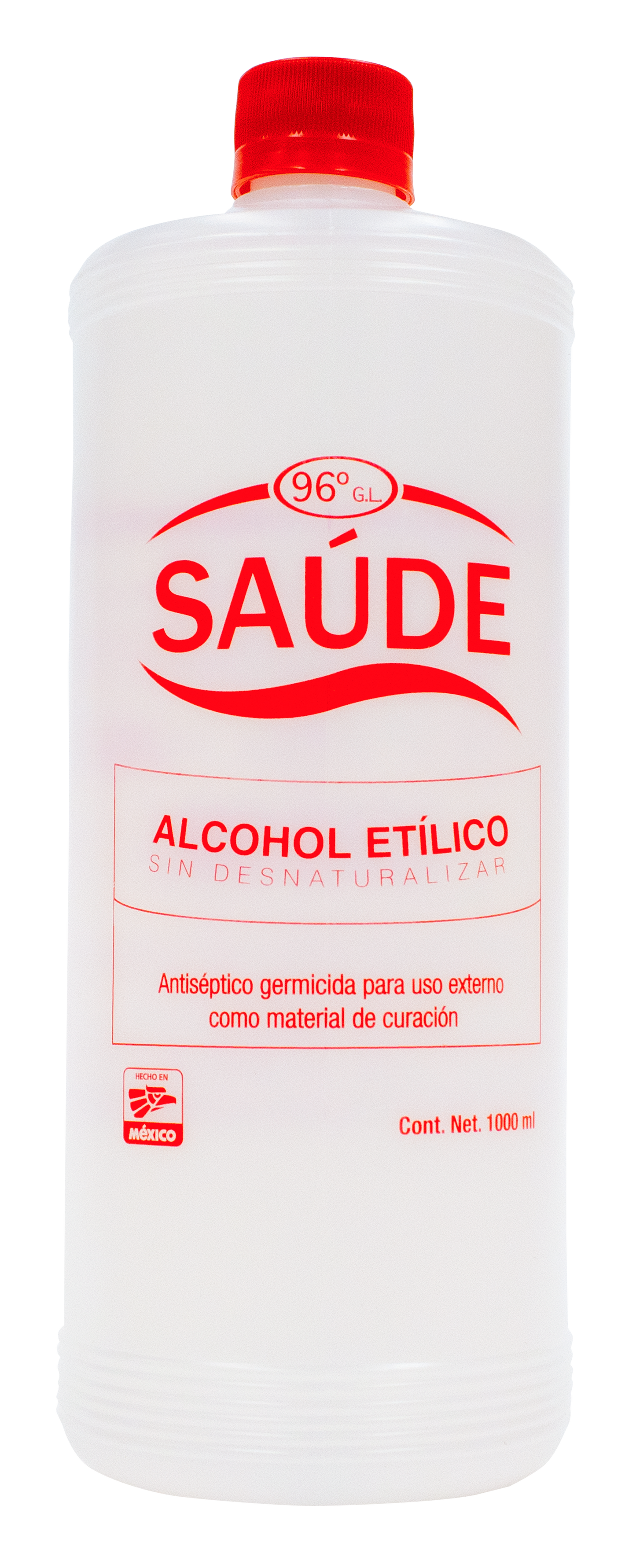 ALCOHOL ETÍLICO SIN DESNATURALIZAR 96°