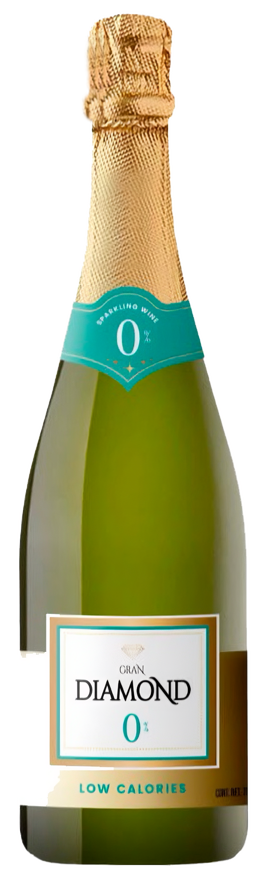 DIAMOND SPARKLING 0,0%,  VINO BLANCO ESPUMOSO | SPARKLING WINE 0% ALC VOL