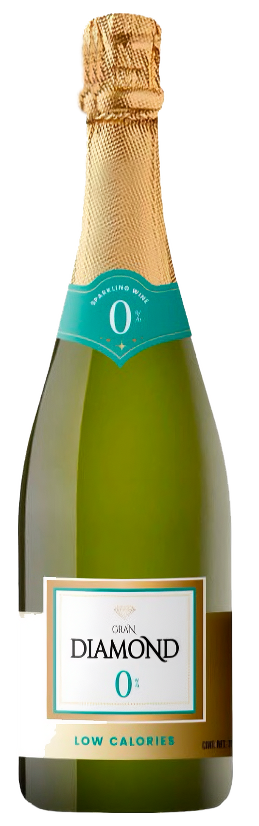 DIAMOND SPARKLING 0,0%,  VINO BLANCO ESPUMOSO | SPARKLING WINE 0% ALC VOL